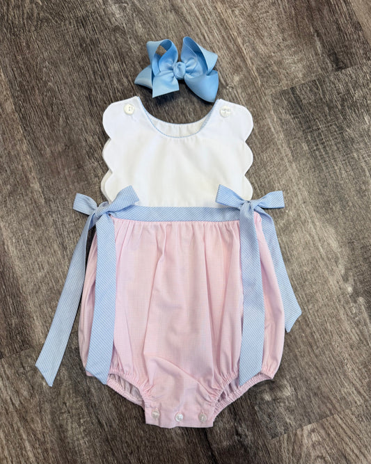 Nettie Pink Scallop Bubble