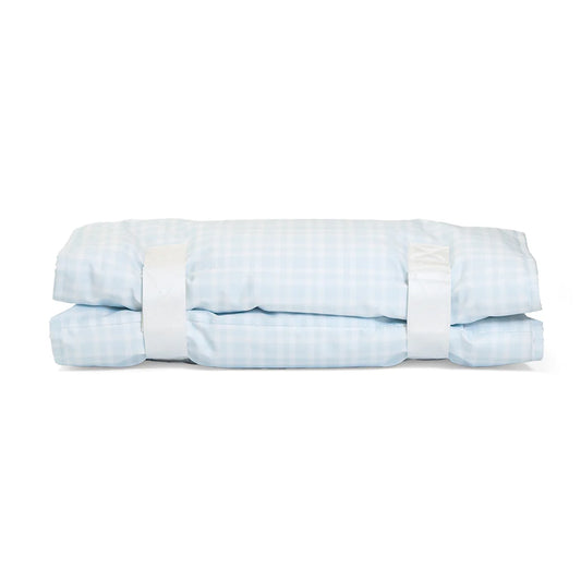 Blue Pamlico Plaid Nap Mat