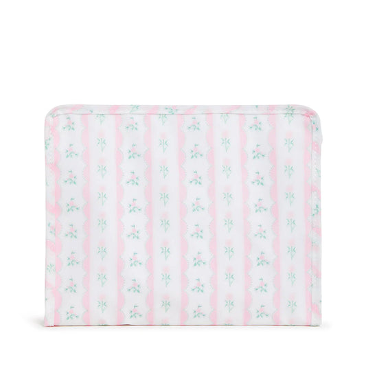 Pink Ribbon Floral Roadie