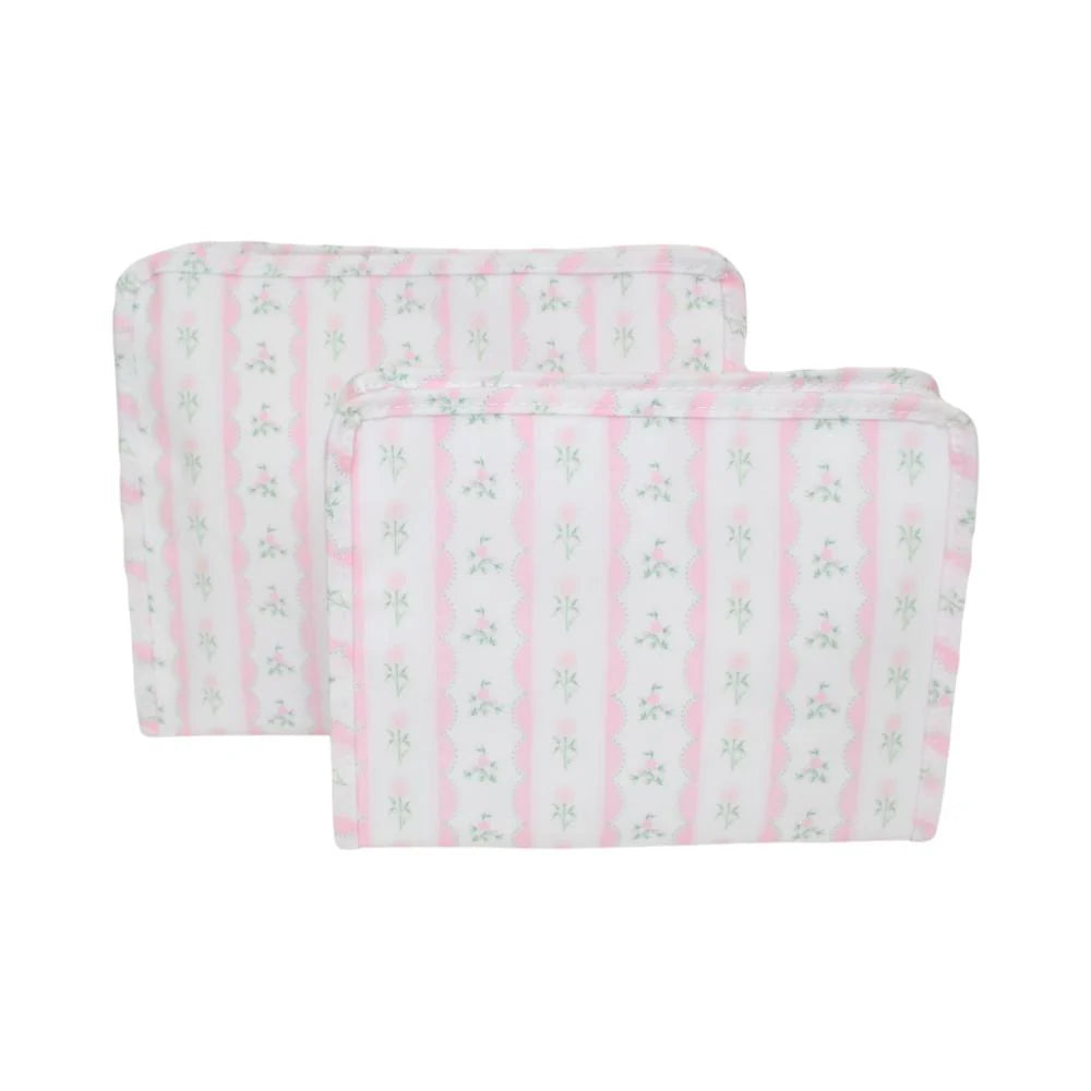 Pink Ribbon Floral Roadie