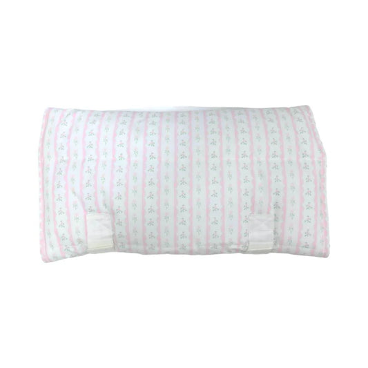 Pink Ribbon Floral Nap Mat