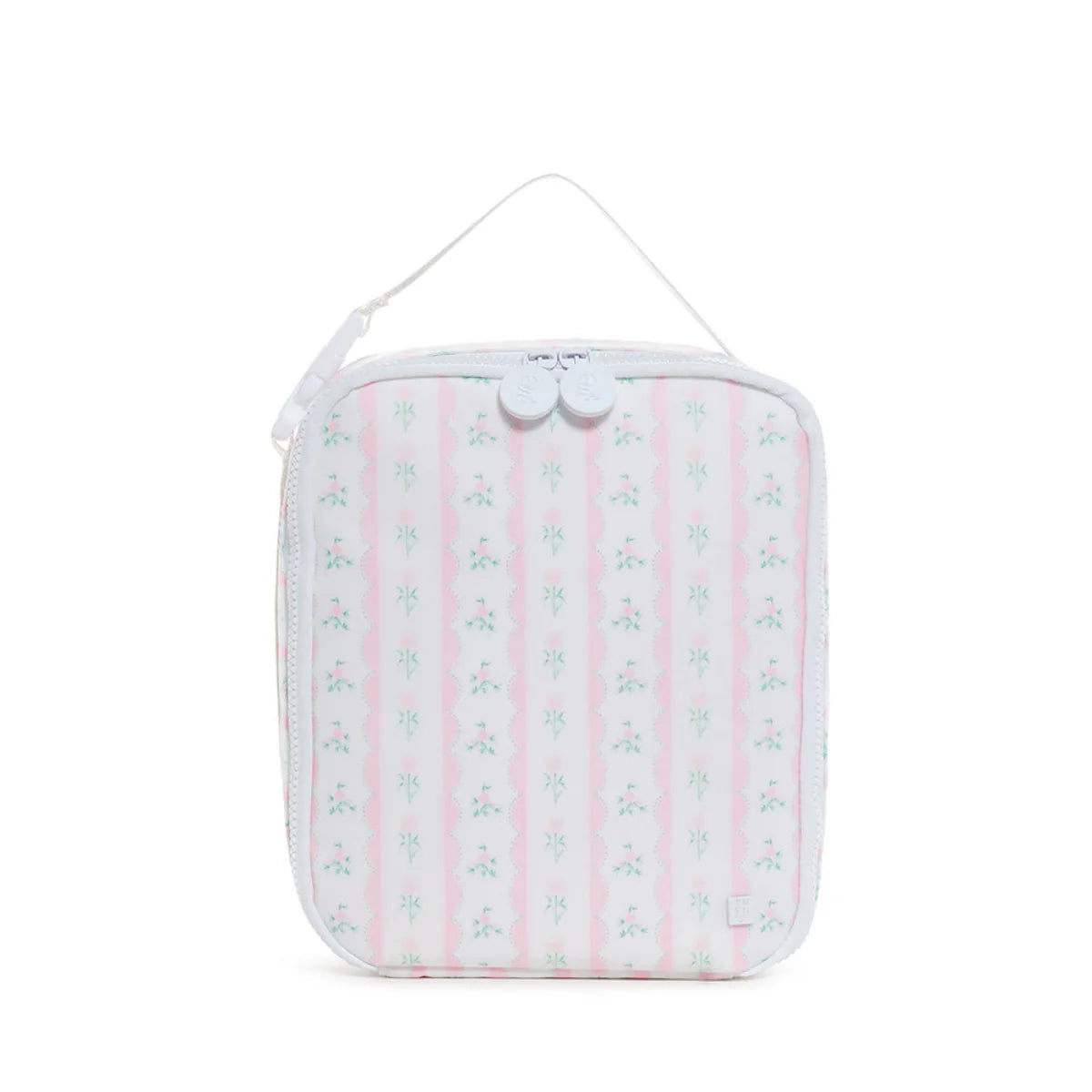 Pink Ribbon Floral Lunch Box