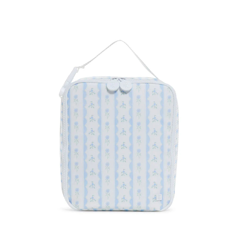 Blue Ribbon Floral Lunch Box