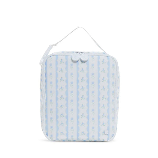 Blue Ribbon Floral Lunch Box