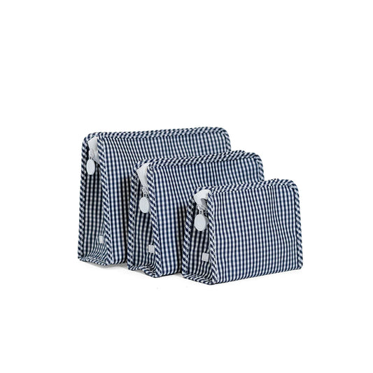 Navy Gingham Roadie