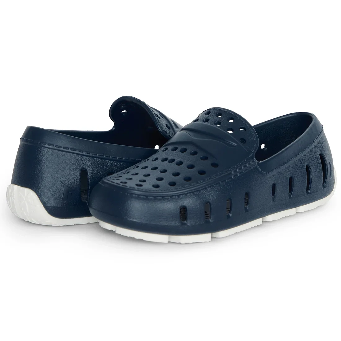 Prodigy Driver Floafers- Navy Peony/White