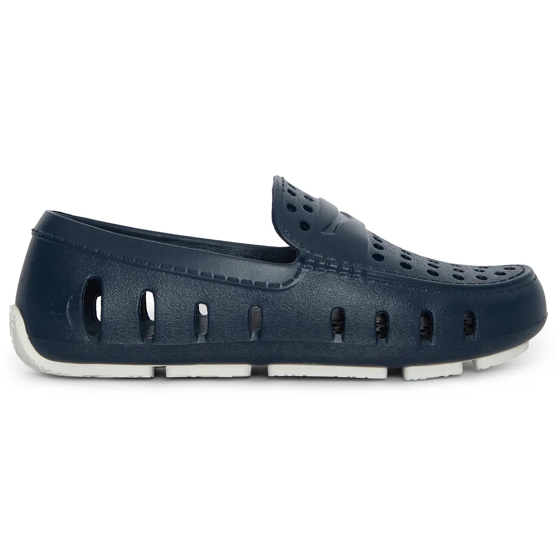 Prodigy Driver Floafers- Navy Peony/White