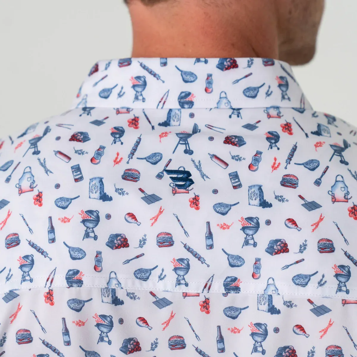 Performance Button Up- Grill Master