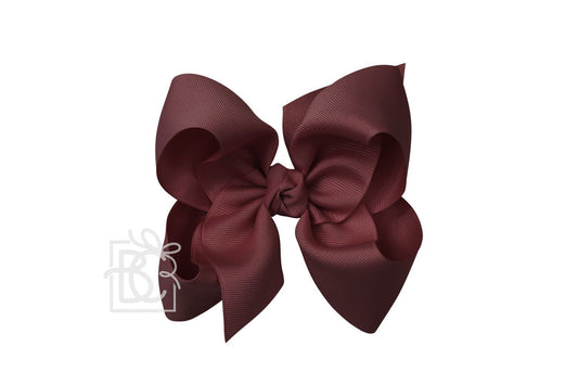 Burgundy Bow