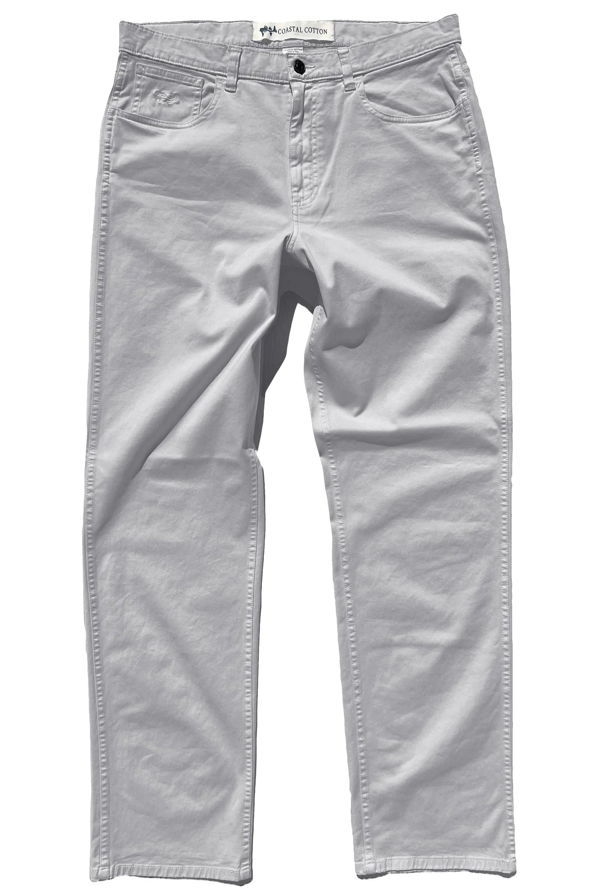 Light Gray Performance Five Pocket Pant