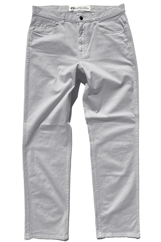Light Gray Performance Five Pocket Pant