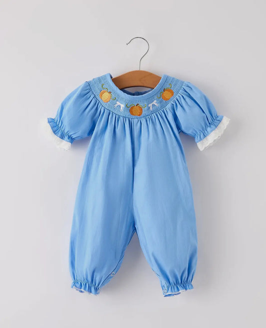 Emma Pumpkin Romper