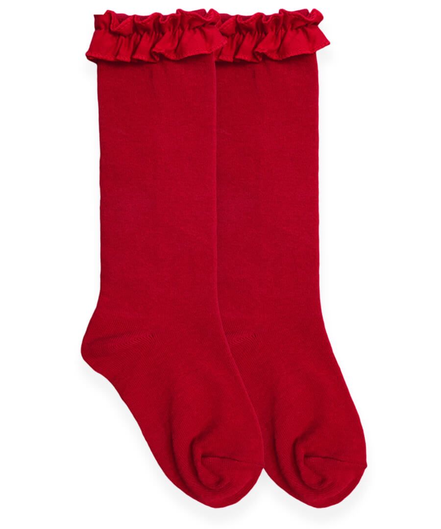 Ruffle Knee High- 1658