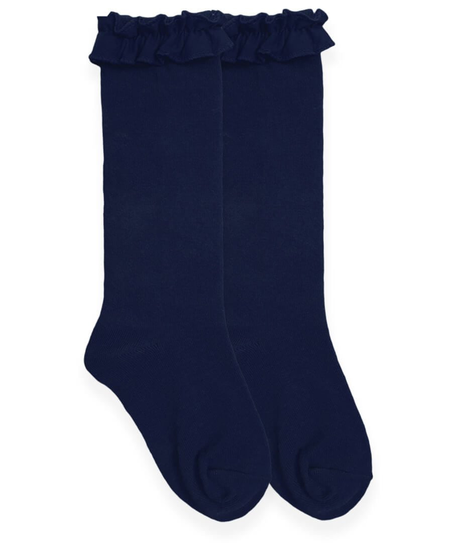 Ruffle Knee High- 1658