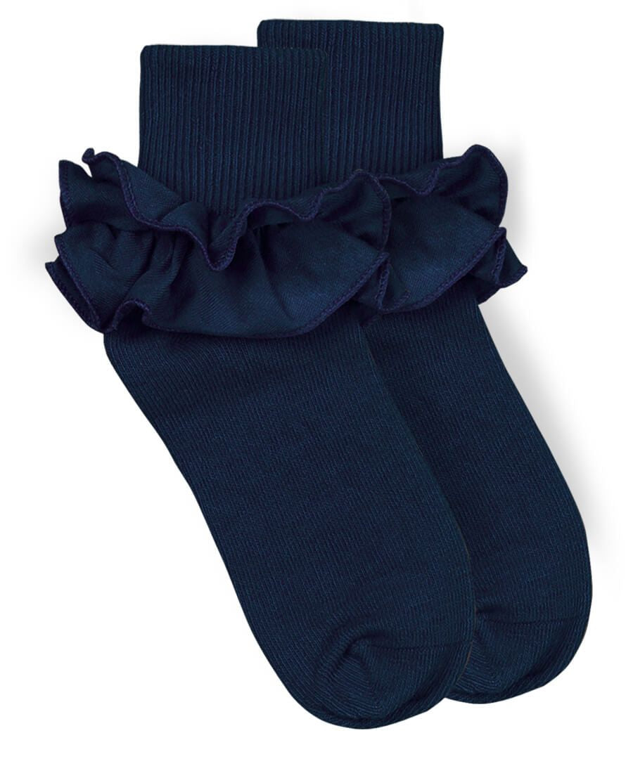 Ruffle Cuff Socks- 2143