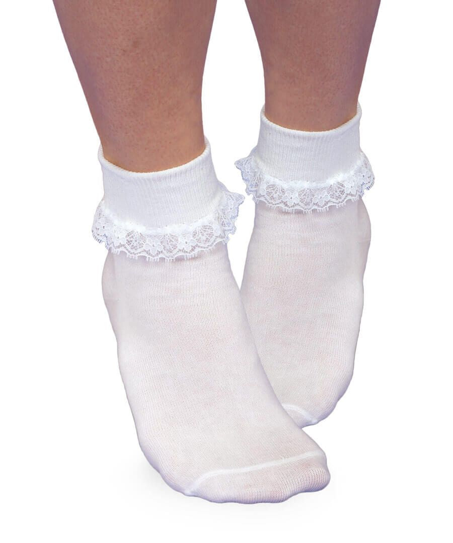 Simplicity Lace Cuff Socks- 2171