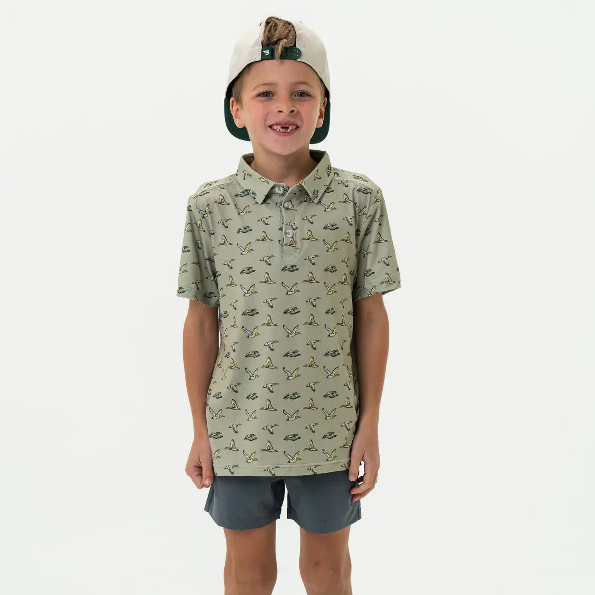 Youth Flying Ducks Polo