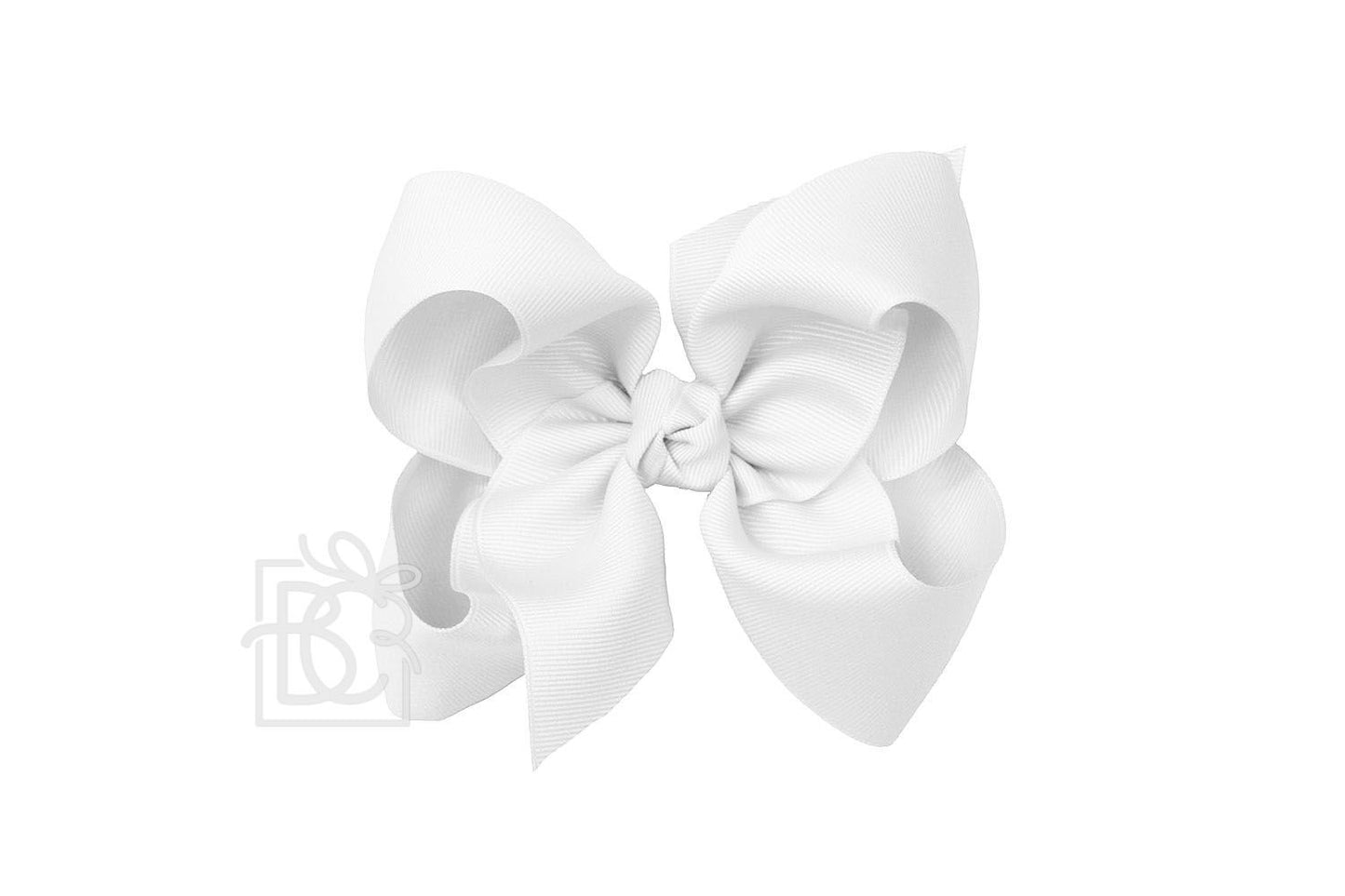 White Grosgrain Bow