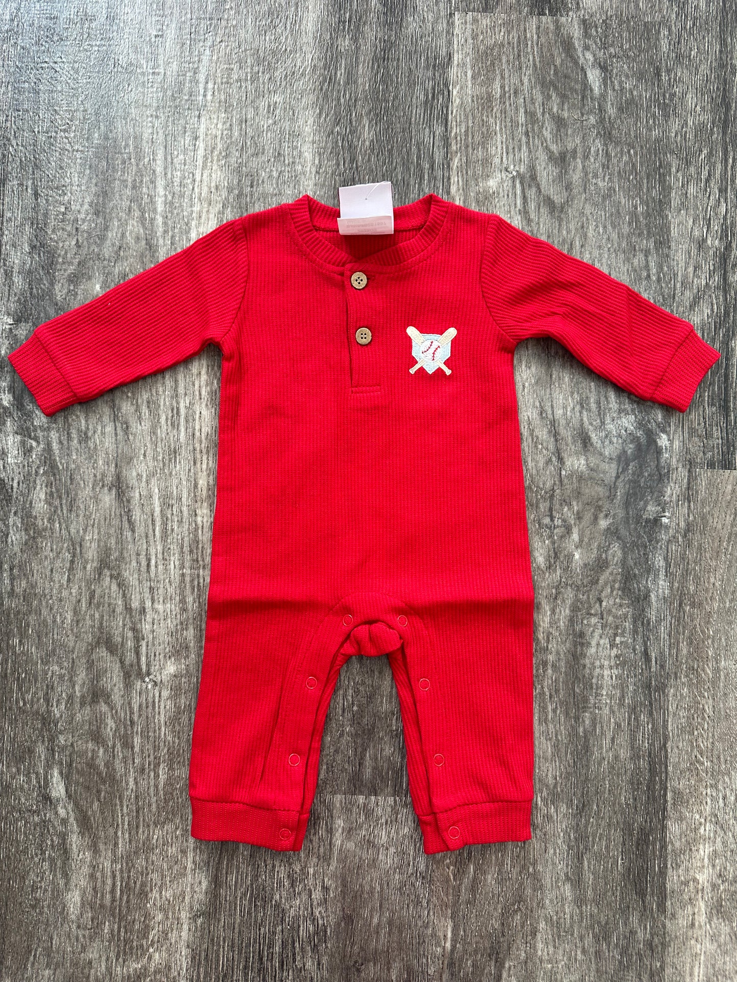 Baseball Romper