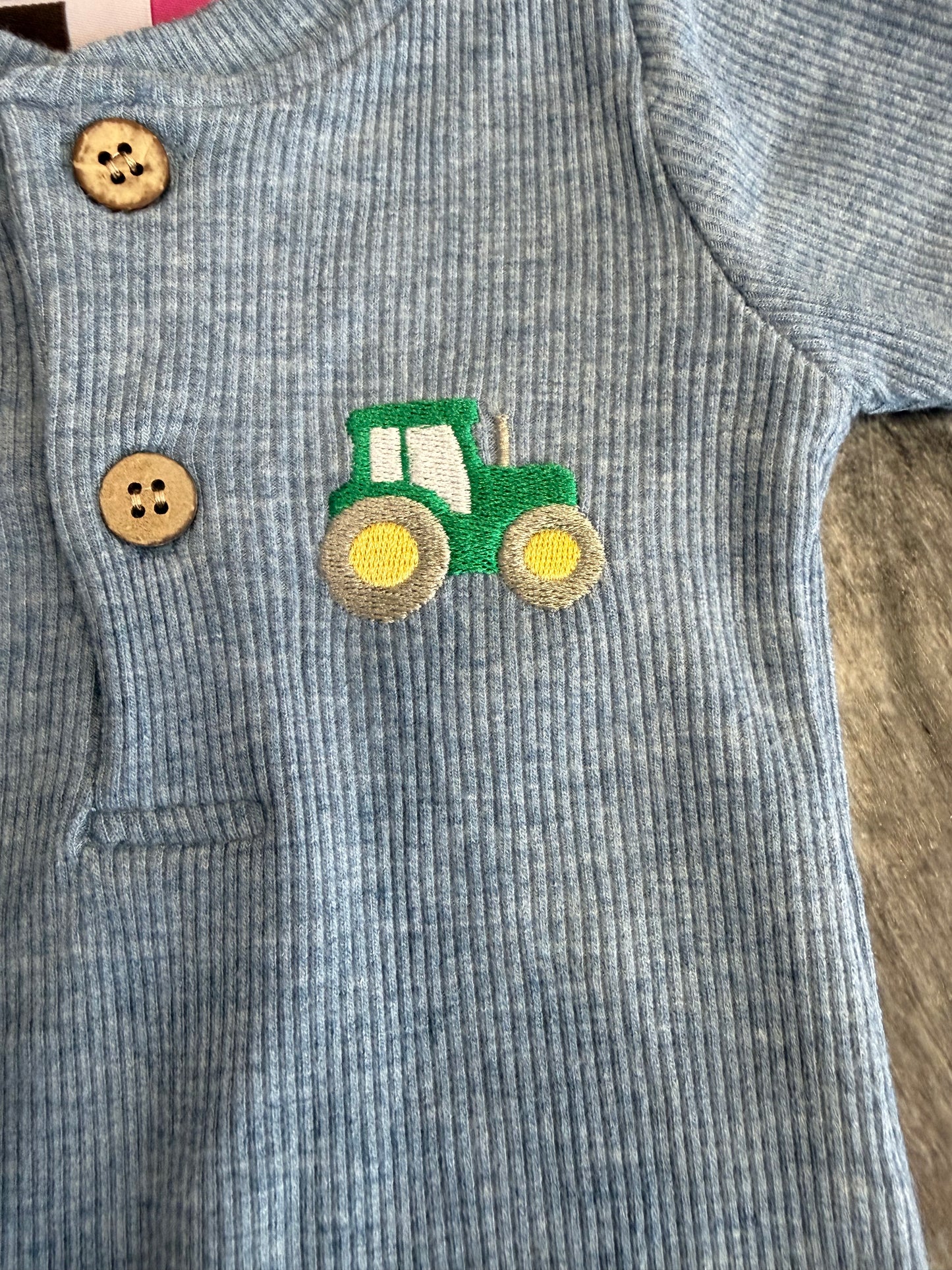 Tractor Boys Romper