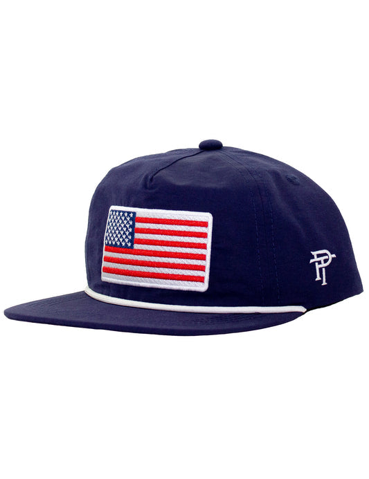 LD American Flag Hat