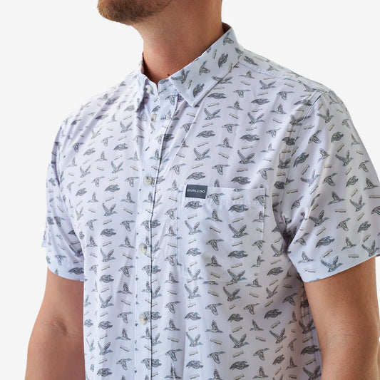 Performance Button Up- Ducks and Calls