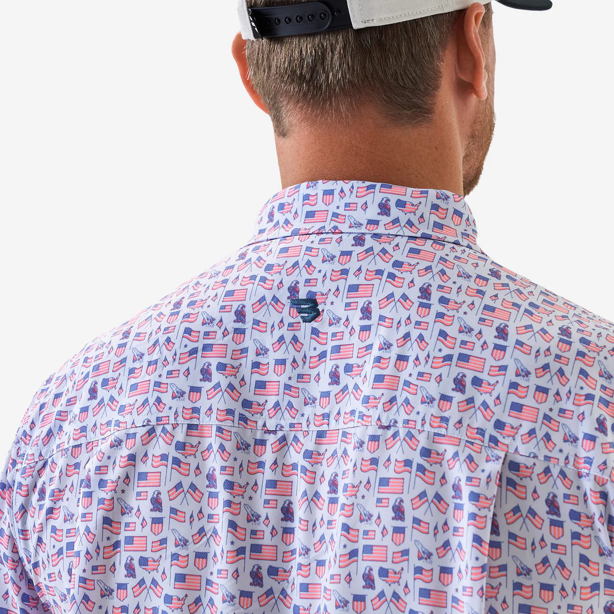 Performance Button Up- Old Glory