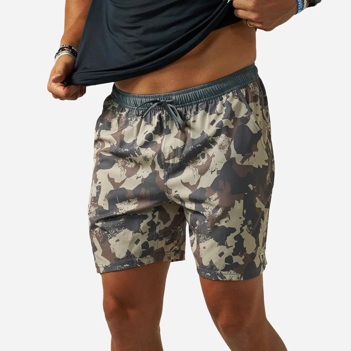 Athletic Short- Splatter Camo