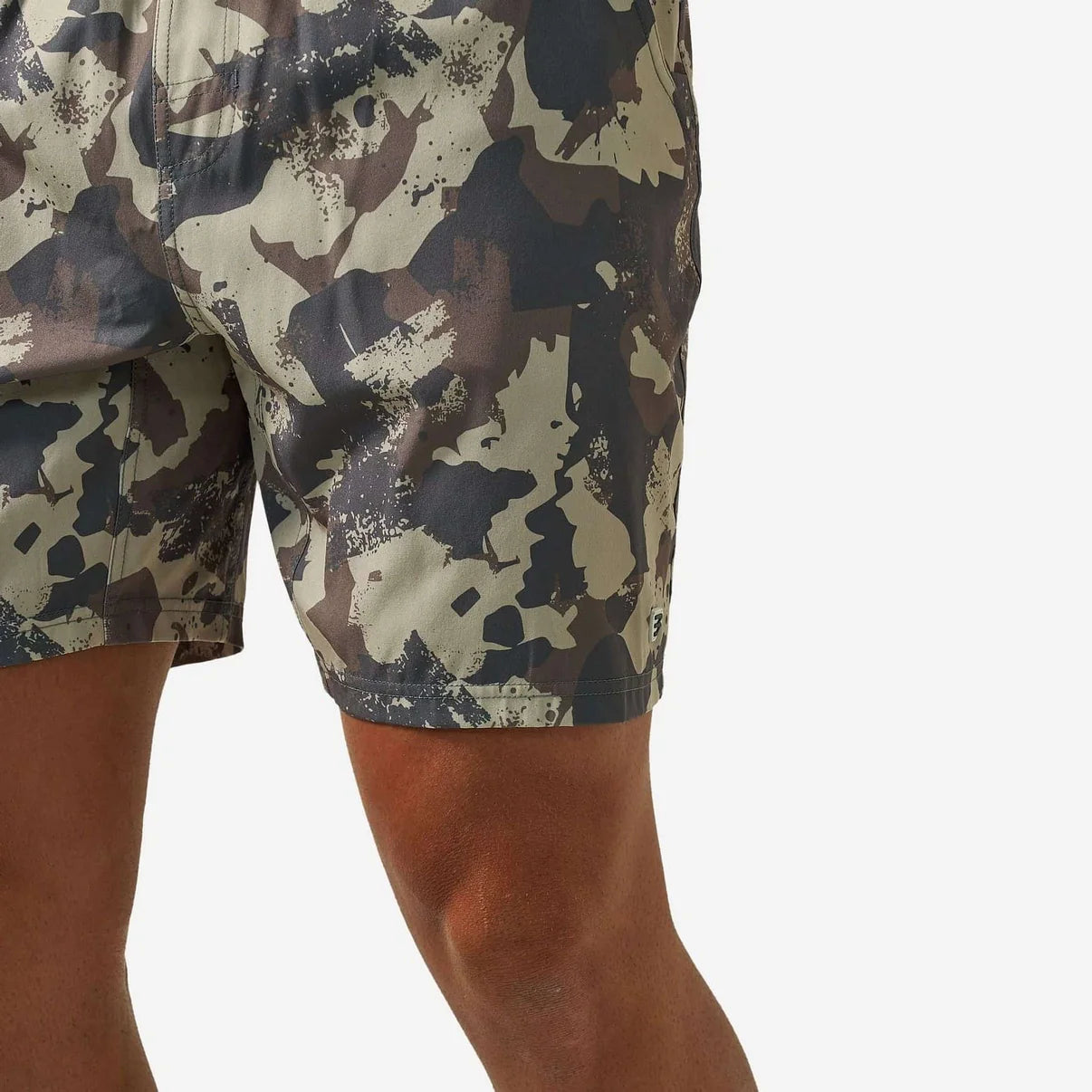 Athletic Short- Splatter Camo