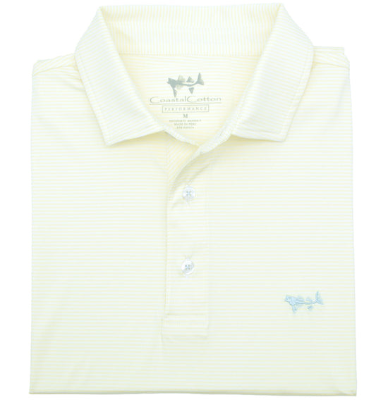 Yellow Stripe Polo