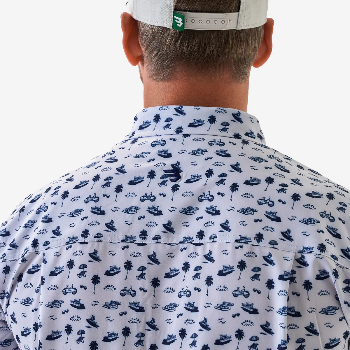 Performance Button Up- On the Water
