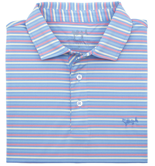 Youth Santa Rosa Stripe Polo