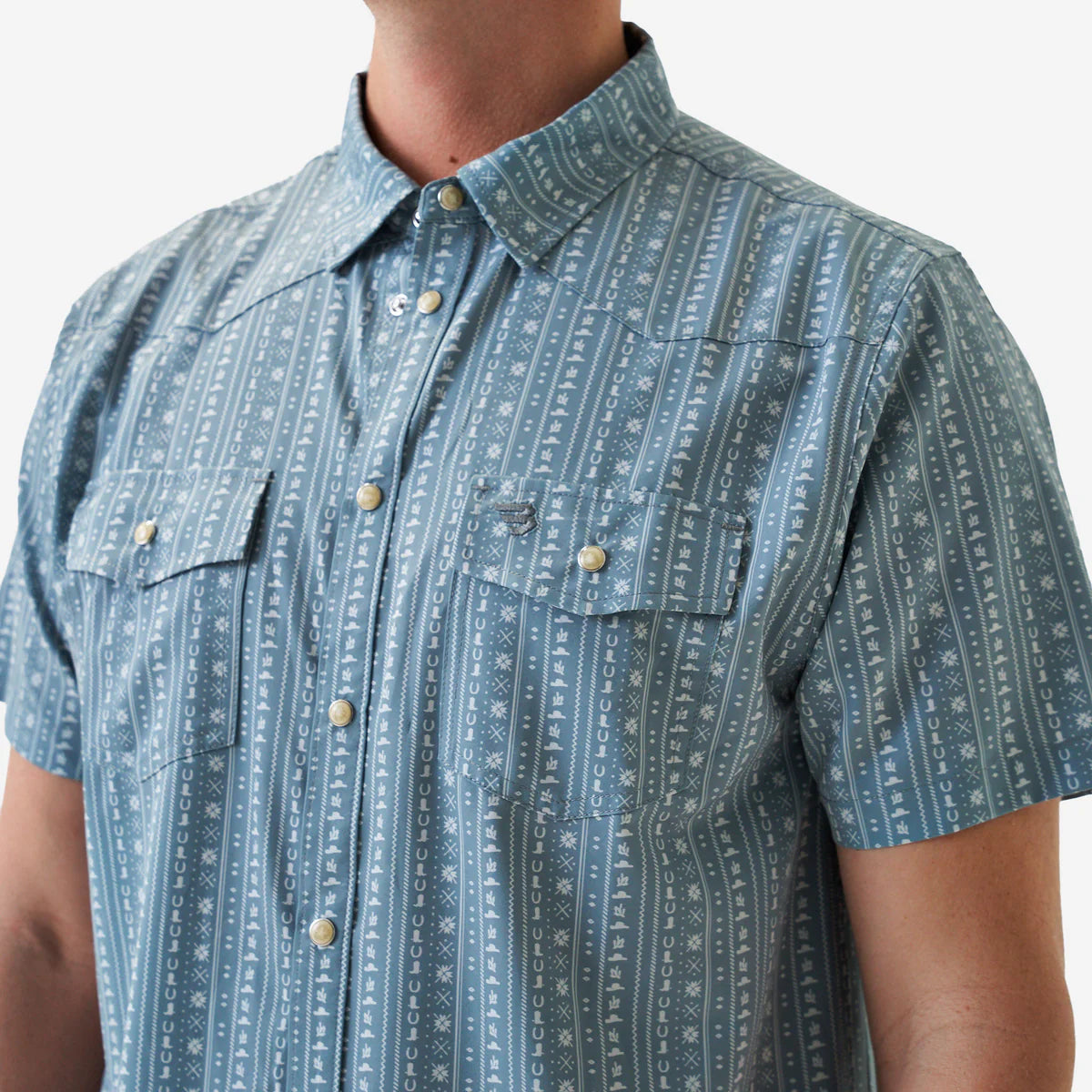 Performance Western Shirt- Ranch Sage