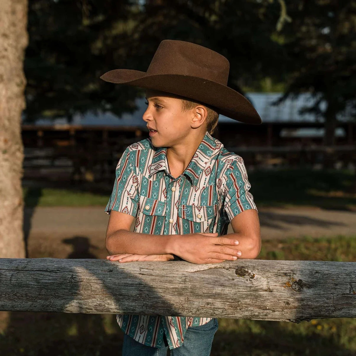 Youth Western Shirt The Abbott
