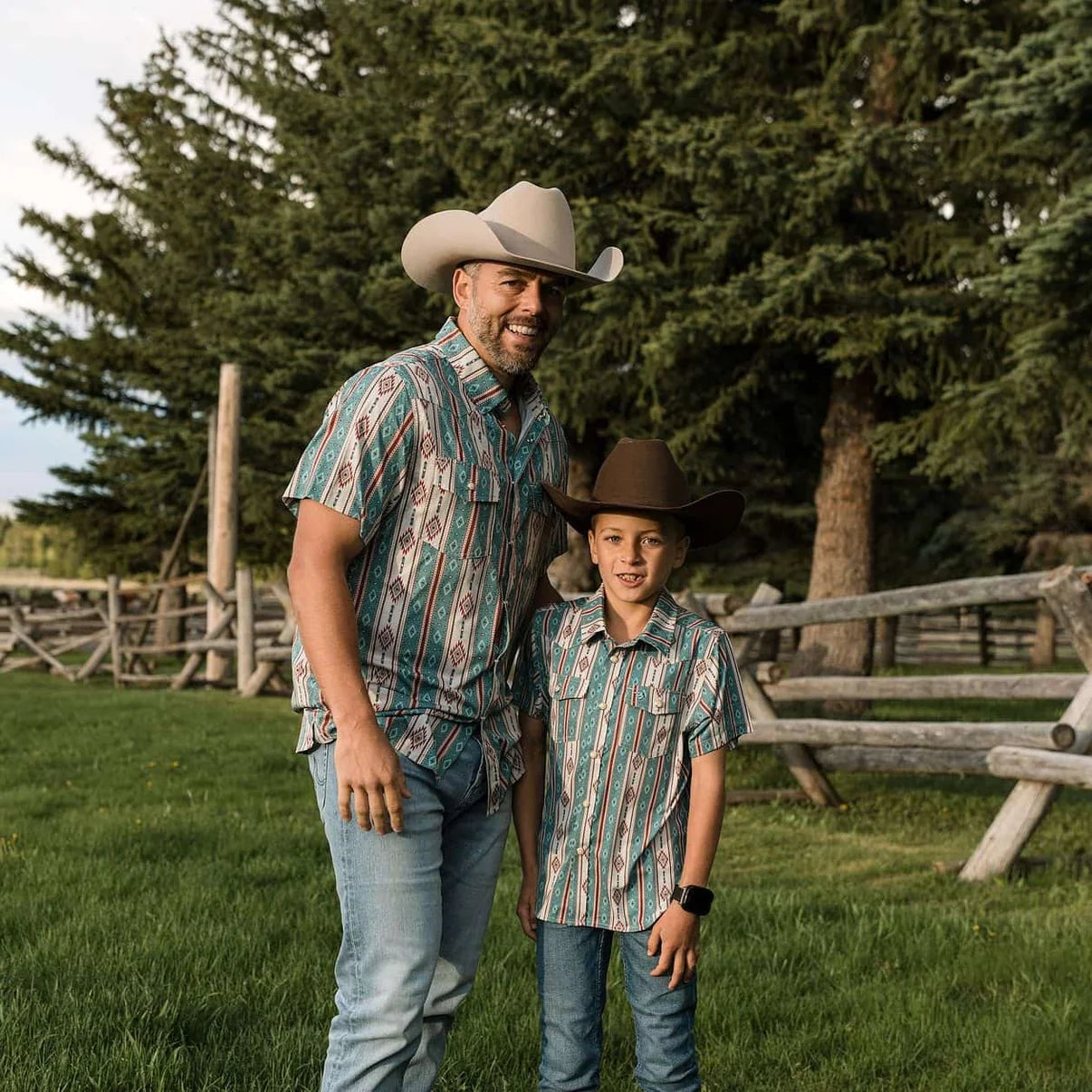Youth Western Shirt The Abbott