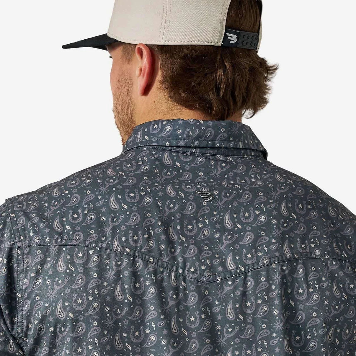 Performance Western Shirt Paisley Spurs