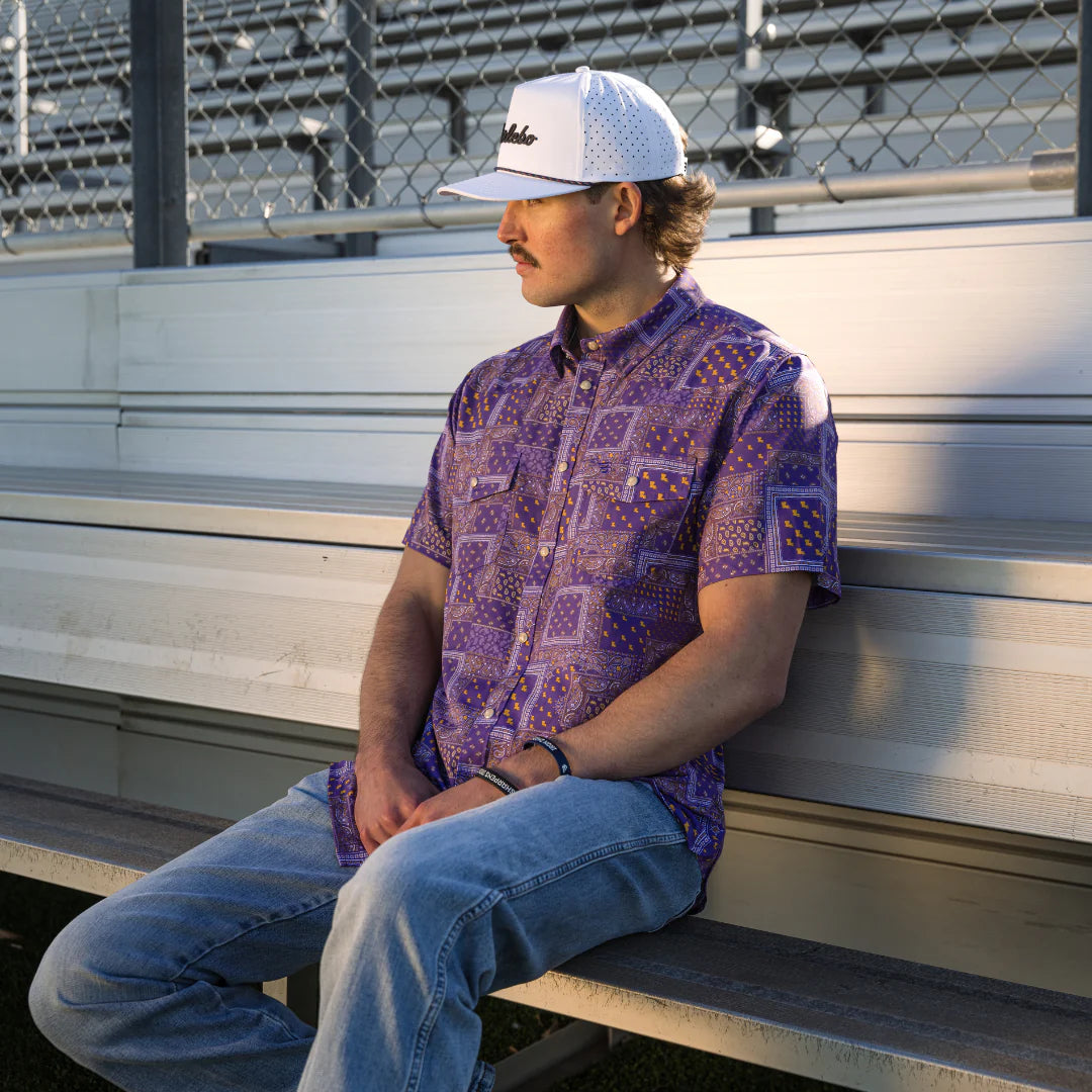 Performance Western Shirt Louisiana Paisley