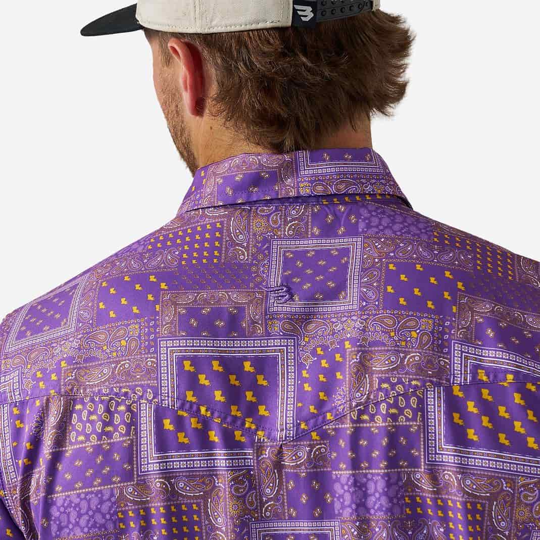 Performance Western Shirt Louisiana Paisley