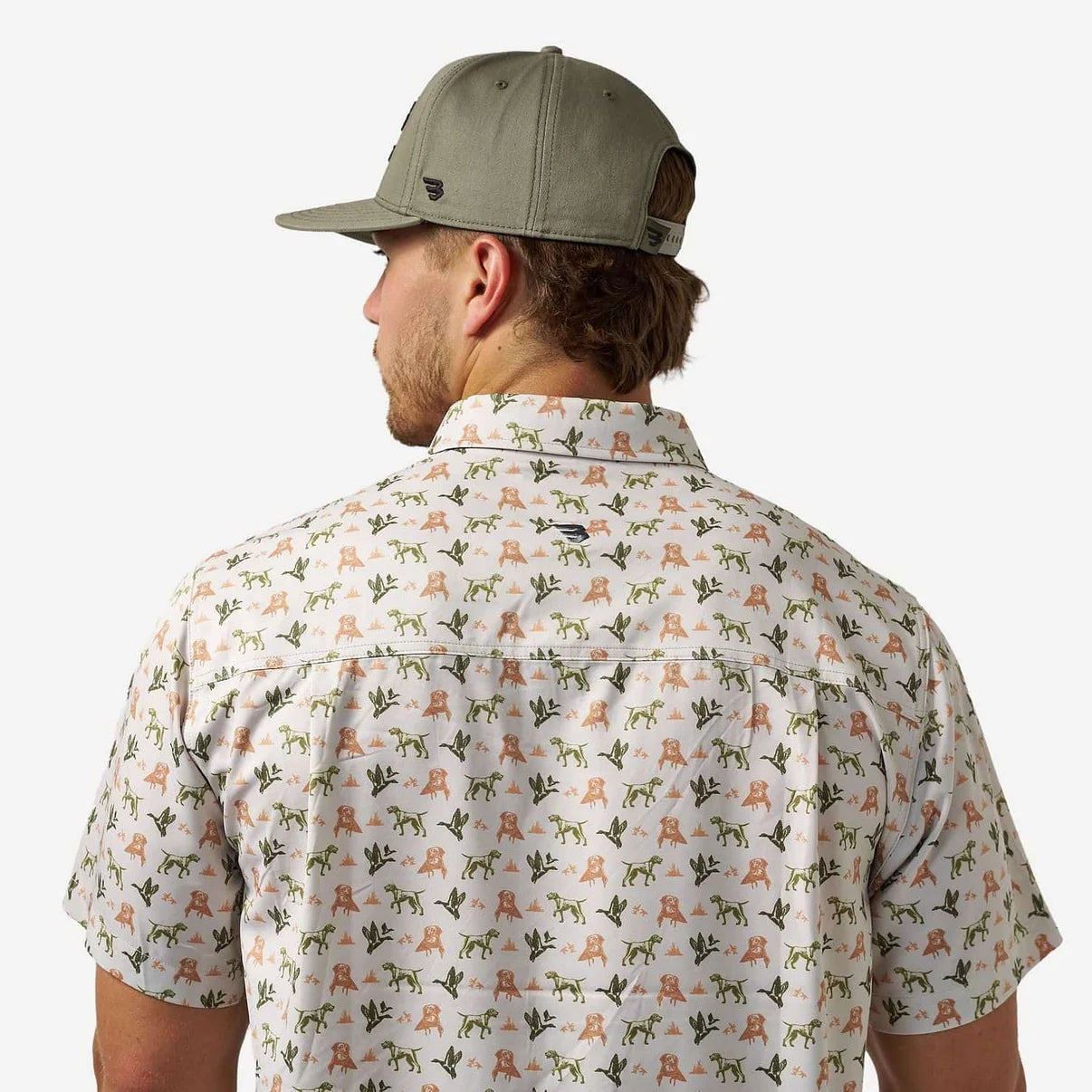 Performance Button Up Mallard Duck Dog