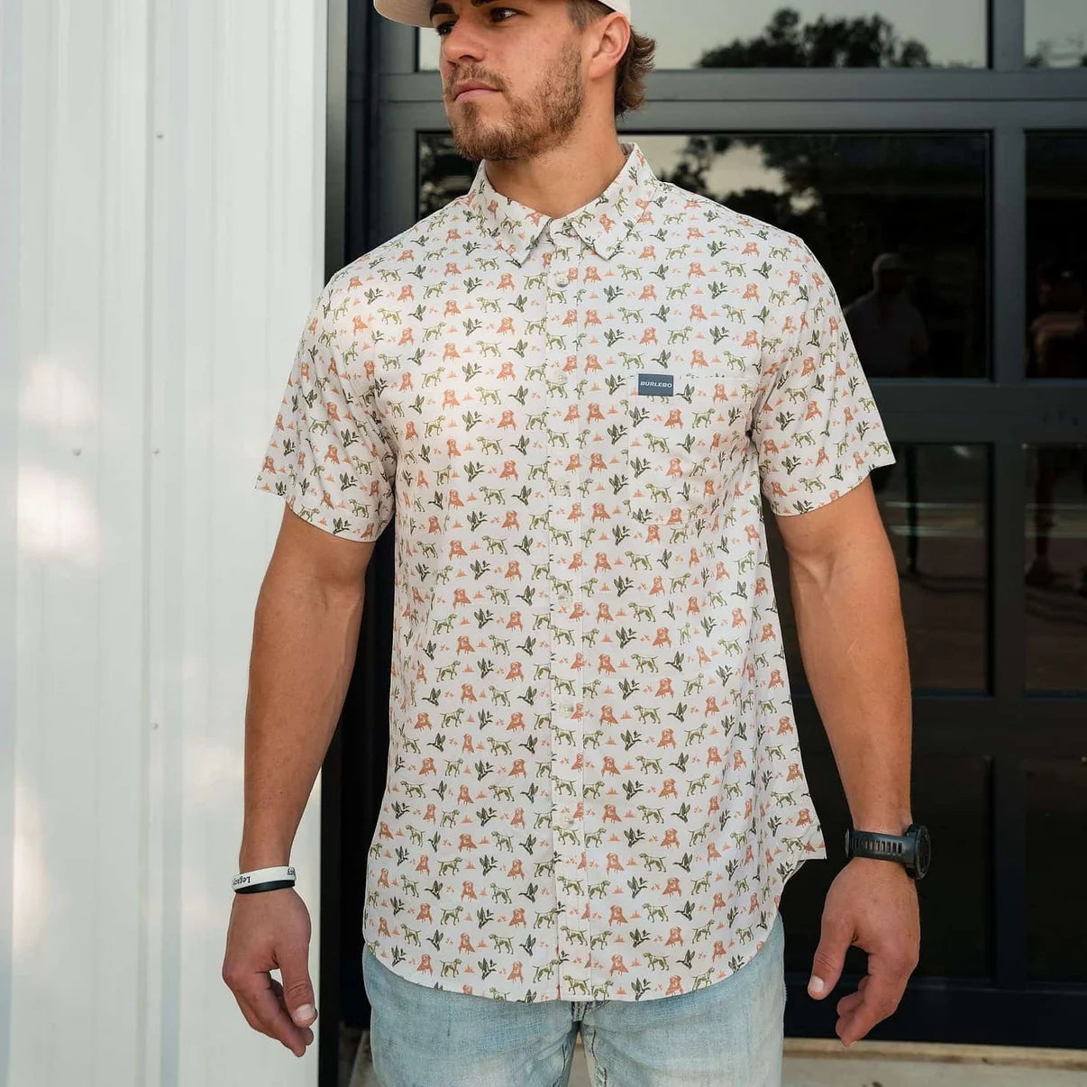 Performance Button Up Mallard Duck Dog