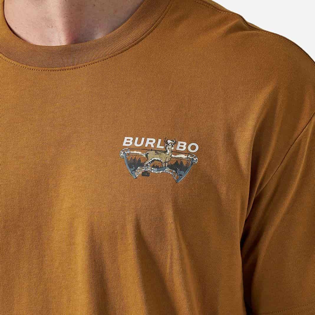 Youth SS Tee Bow Hunter Lt Brown