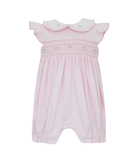 Elizabeth Pink Knit Romper