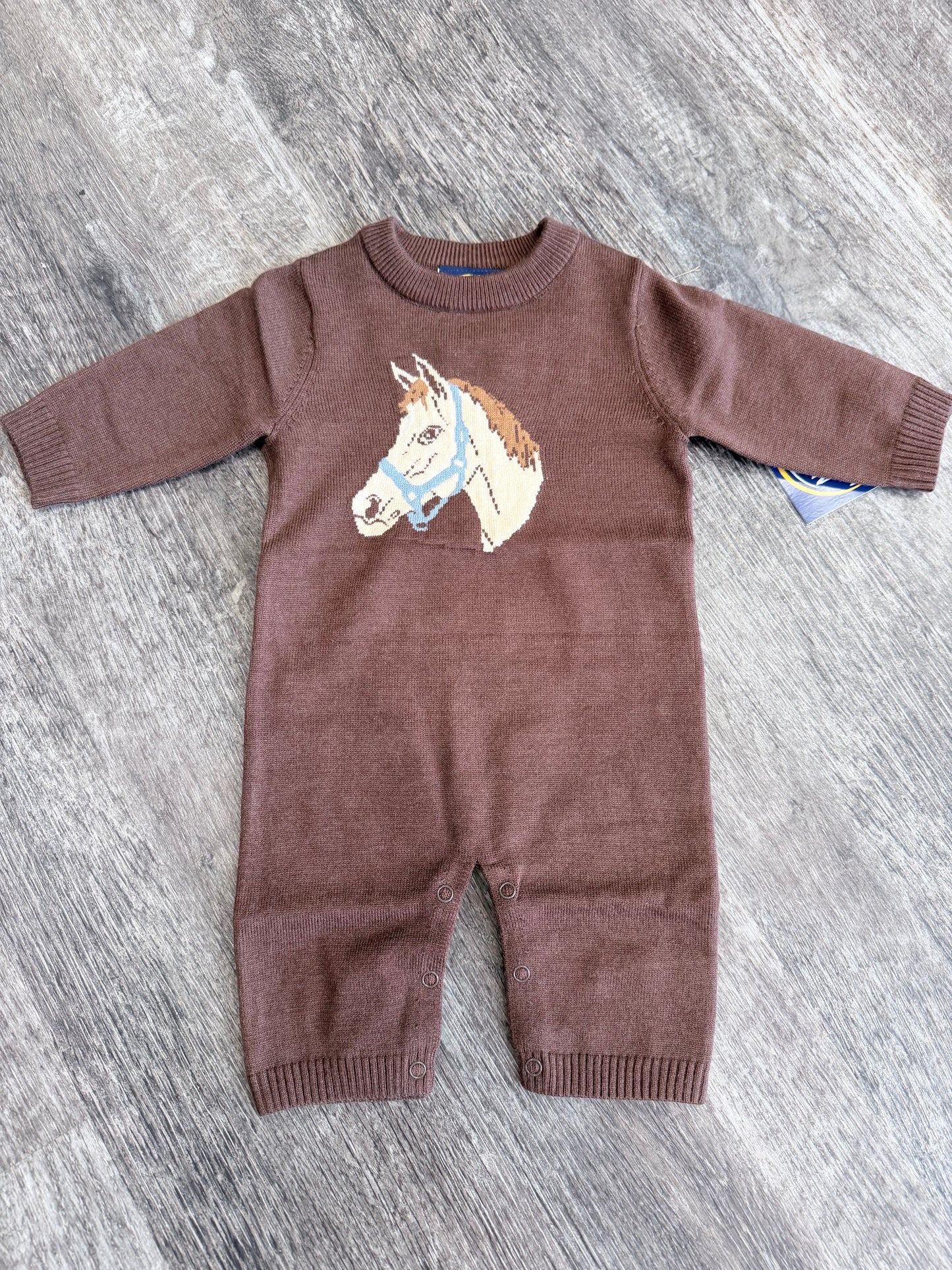 Horse Sweater Romper