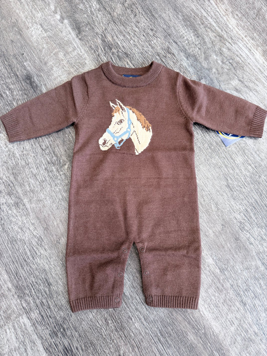 Horse Sweater Romper