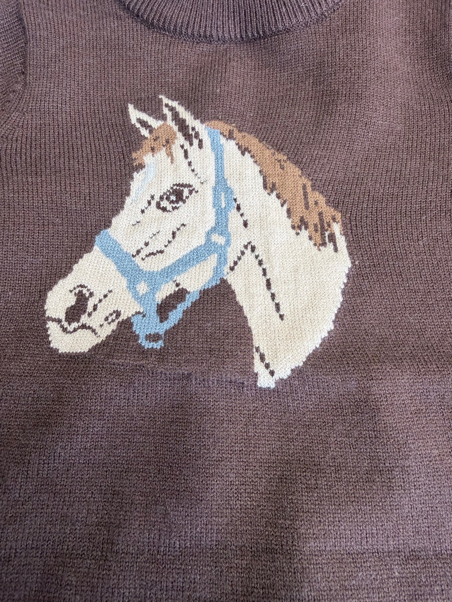 Horse Sweater Romper