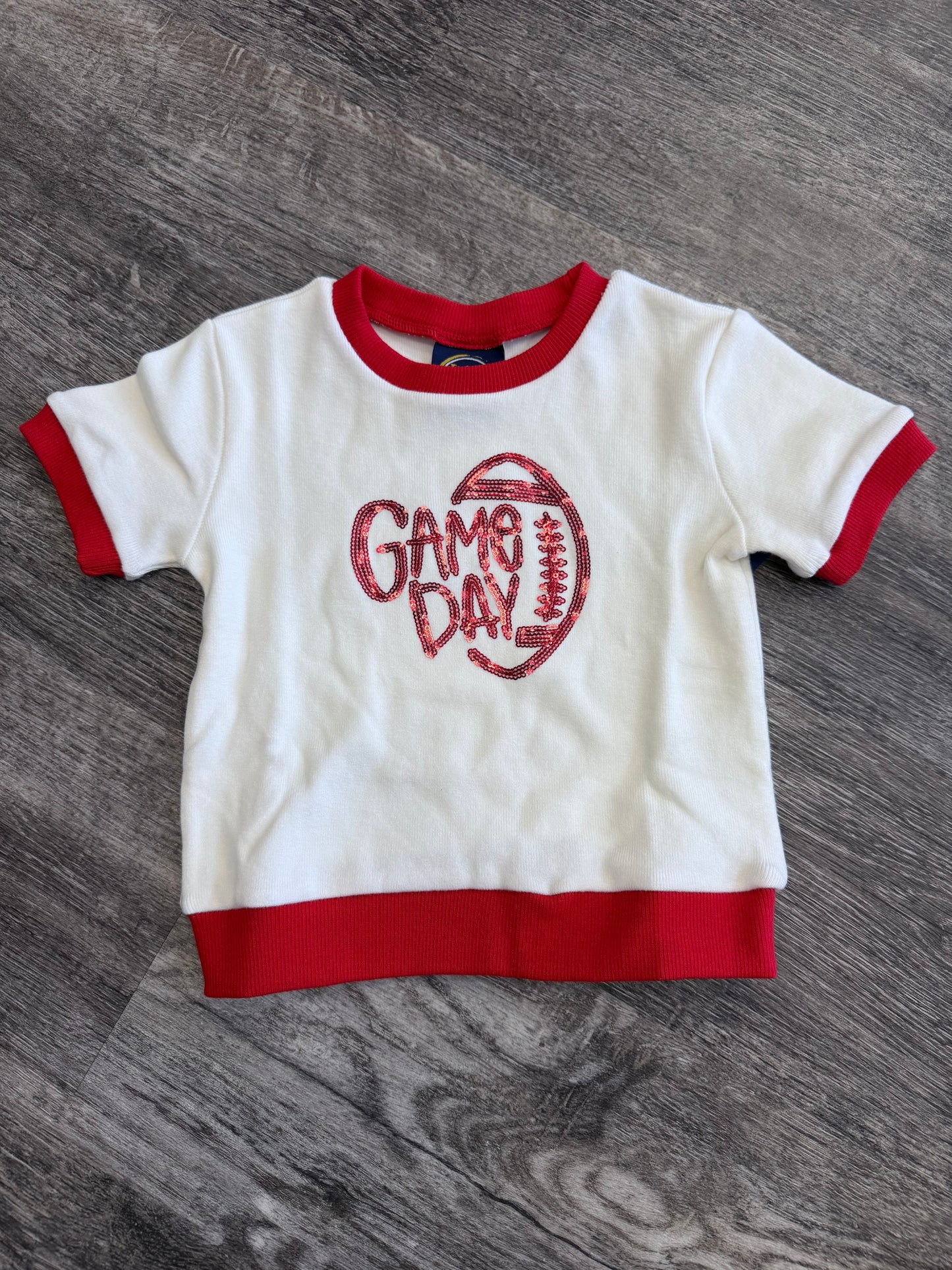Red GAME DAY SS Sweater
