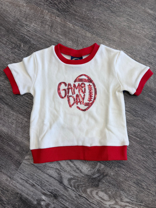 Red GAME DAY SS Sweater