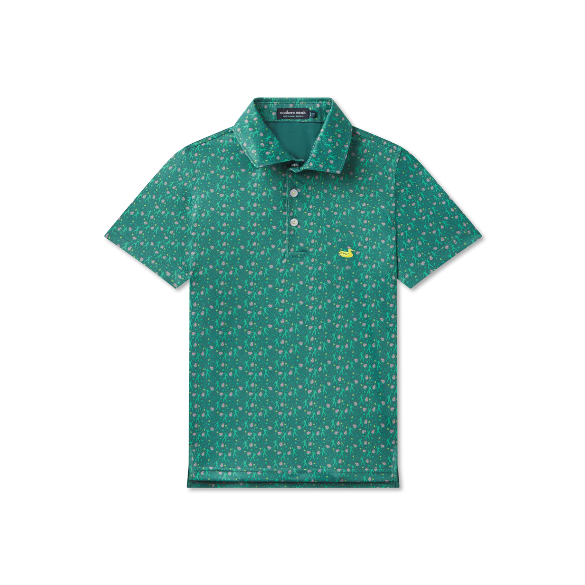 Youth Flyline Polo-Champions Green