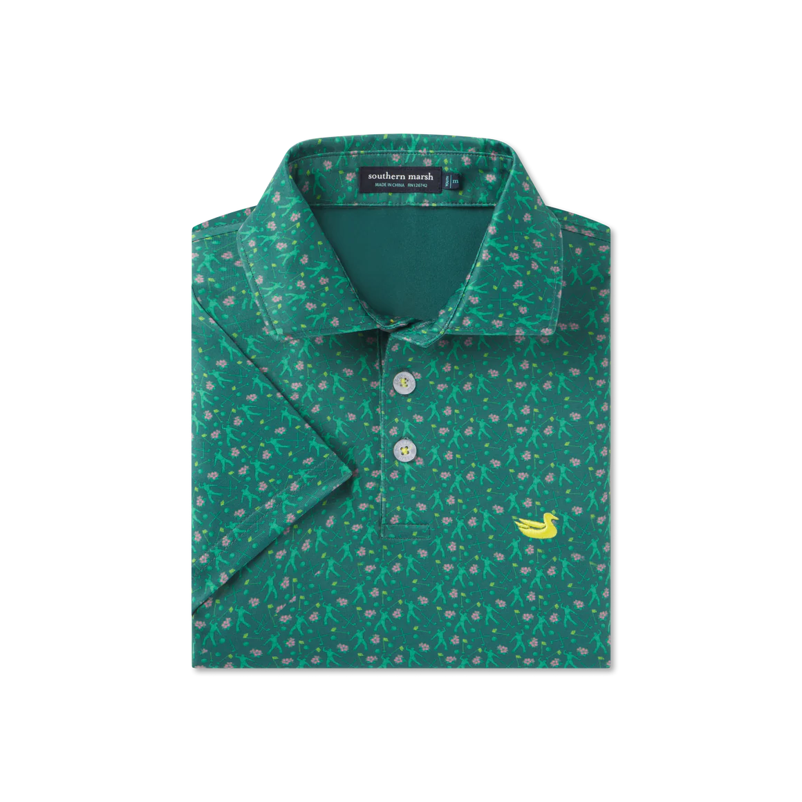 Youth Flyline Polo-Champions Green