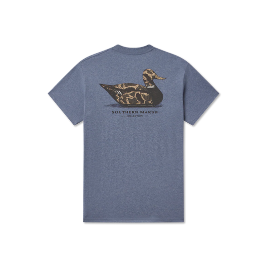 Vintage Duck Decoy Camo- Washed Slate